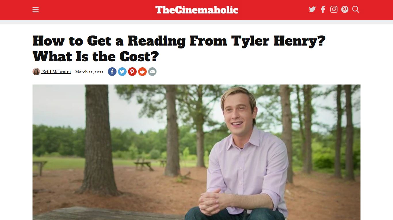How to Get a Reading From Tyler Henry? What Is the Cost? - The Cinemaholic